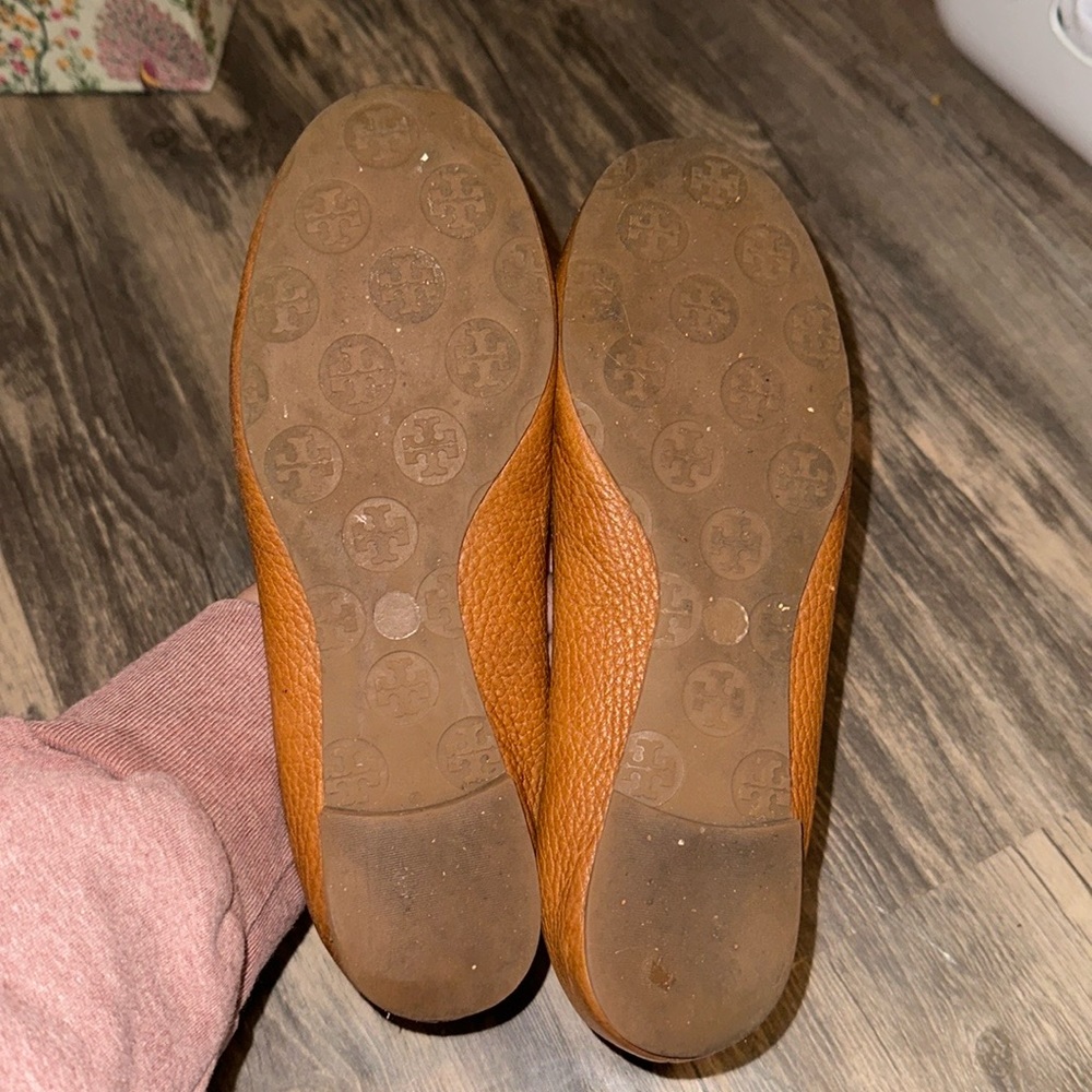 Tory Burch Dark Tan Flats - Picture 4 of 4